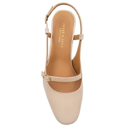 Cheap Escarpins slingback cuir vernis Femme Sandales|Escarpins