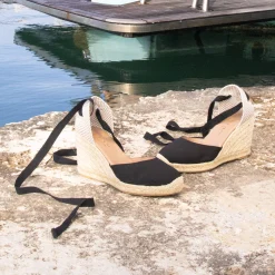 Clearance Espadrilles compensées recyclées Femme Dressing Recyclé|Sandales