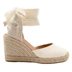 Fashion Espadrilles compensées recyclées Femme Dressing Recyclé|Sandales