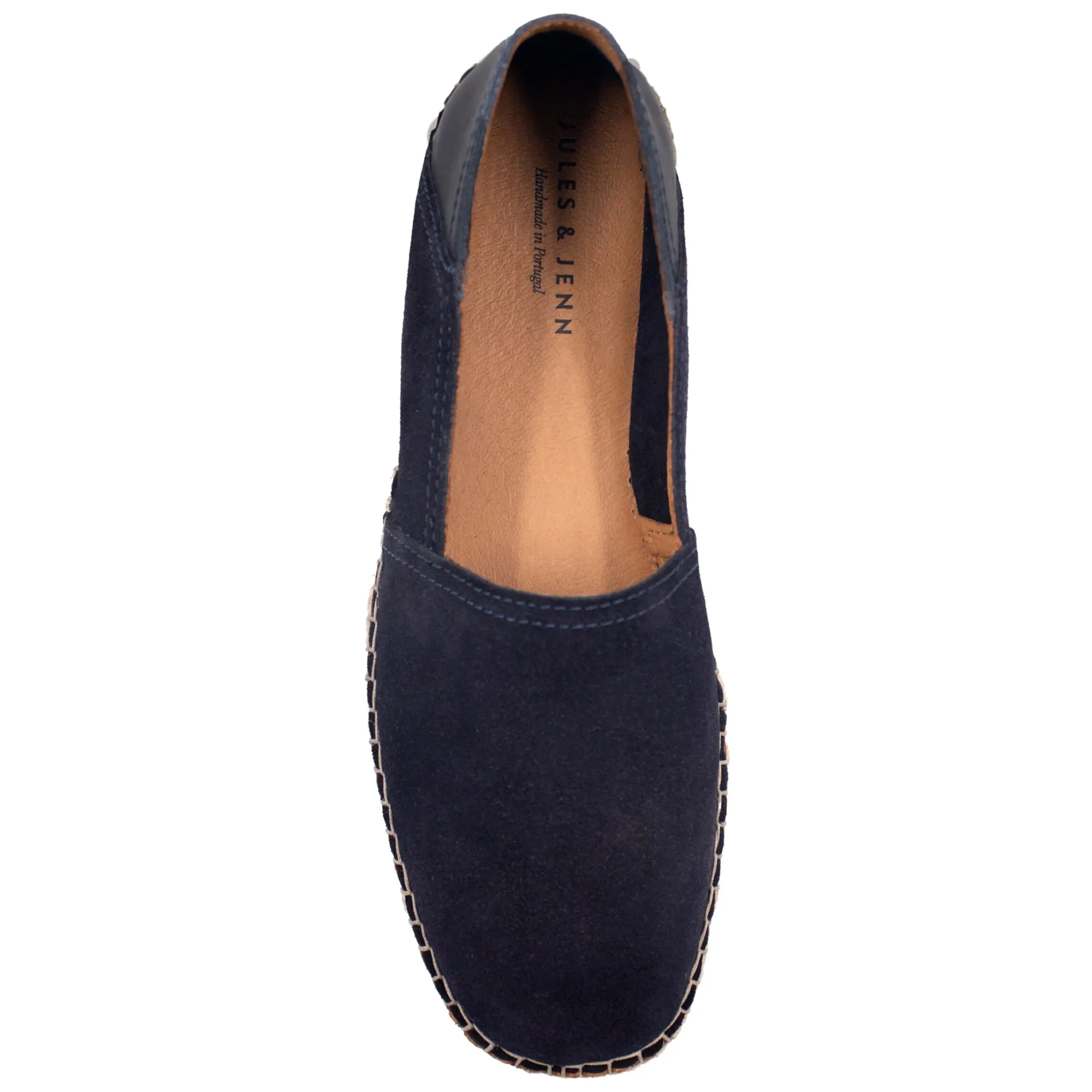 Store Espadrilles cuir daim bleu Homme Espadrilles & Sandales