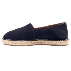 Store Espadrilles cuir daim bleu Homme Espadrilles & Sandales
