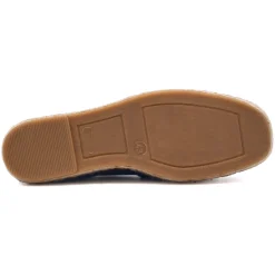 Store Espadrilles cuir daim bleu Homme Espadrilles & Sandales