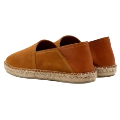 Outlet Espadrilles cuir daim Homme Espadrilles & Sandales