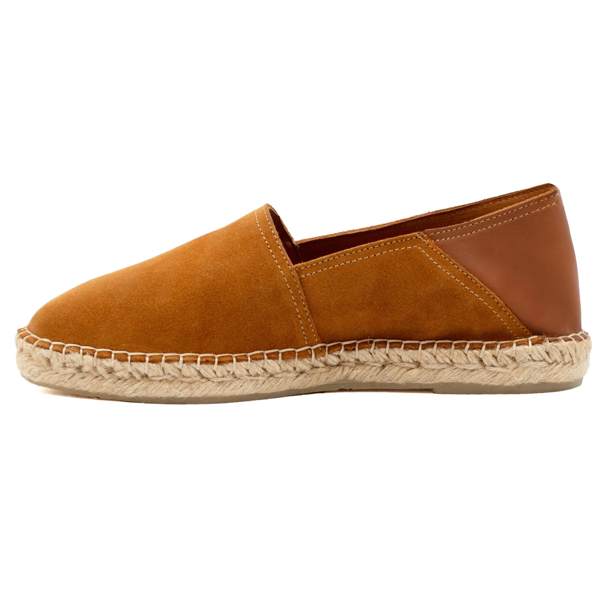 Outlet Espadrilles cuir daim Homme Espadrilles & Sandales