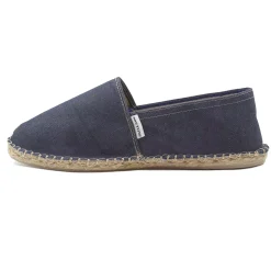 New Espadrilles toile de jean bleu Femme Espadrilles & Sandales|Espadrilles