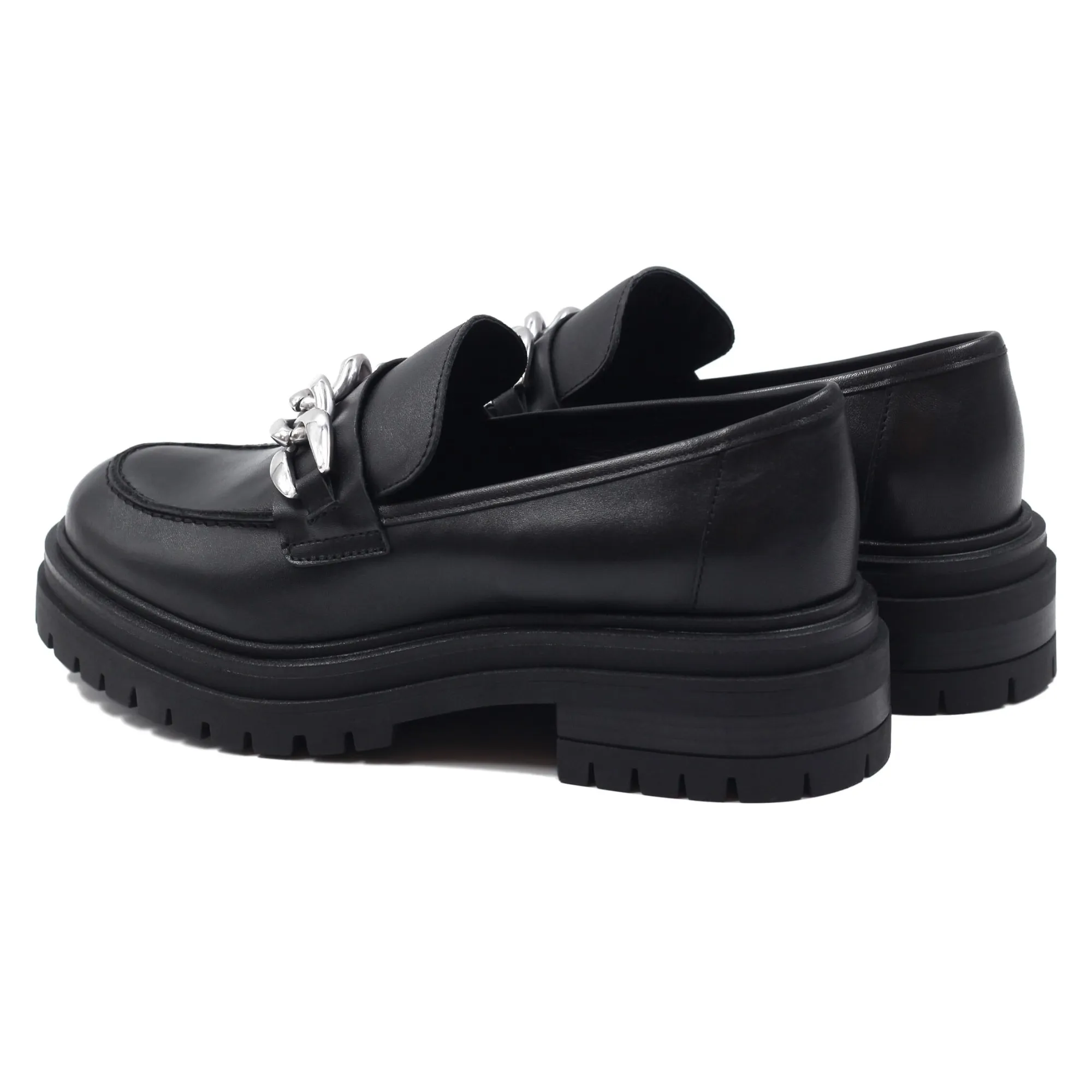 Best Sale Mocassins crantés cuir Femme Mocassins & Derbies