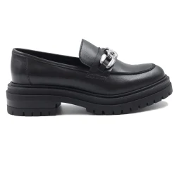 Best Sale Mocassins crantés cuir Femme Mocassins & Derbies