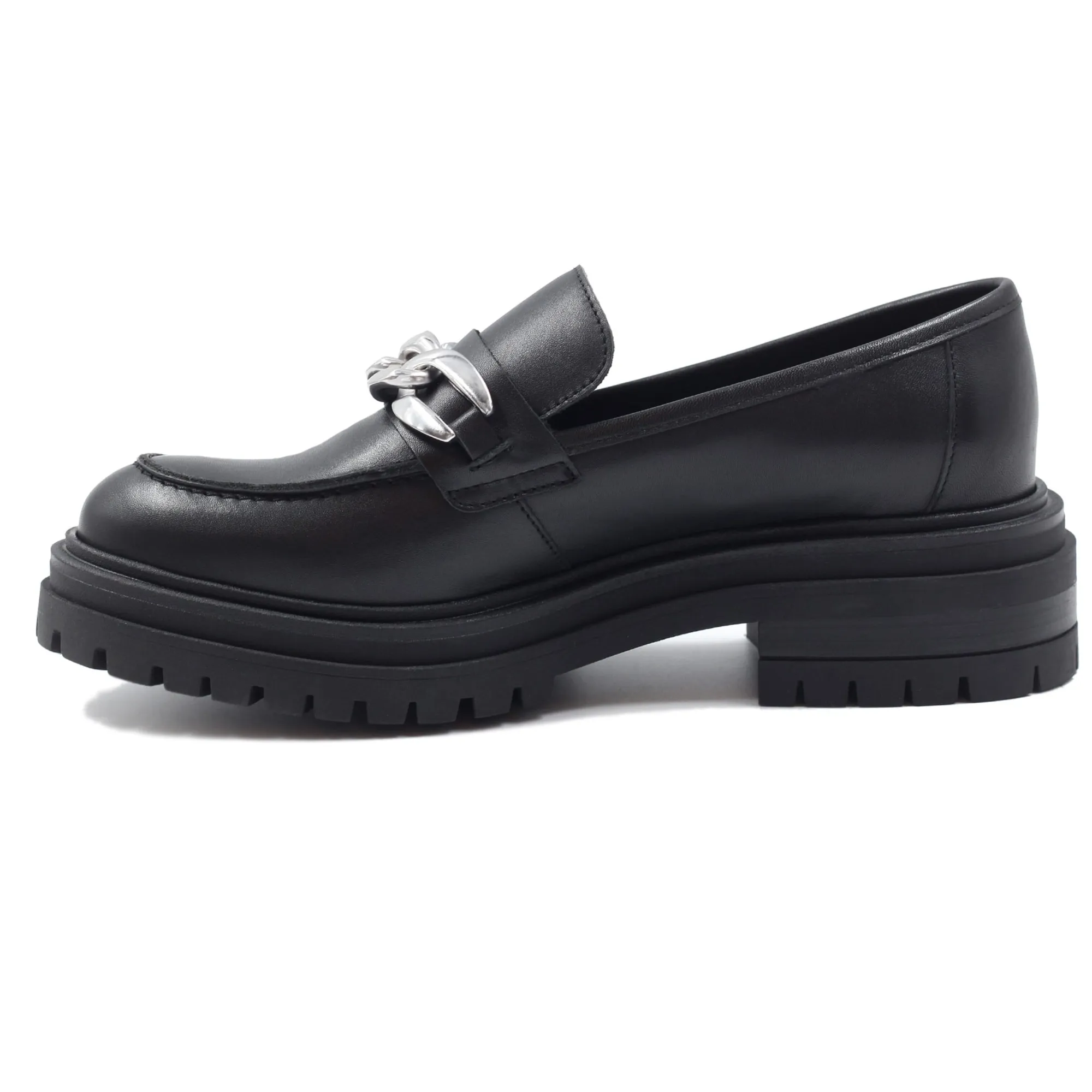 Best Sale Mocassins crantés cuir Femme Mocassins & Derbies