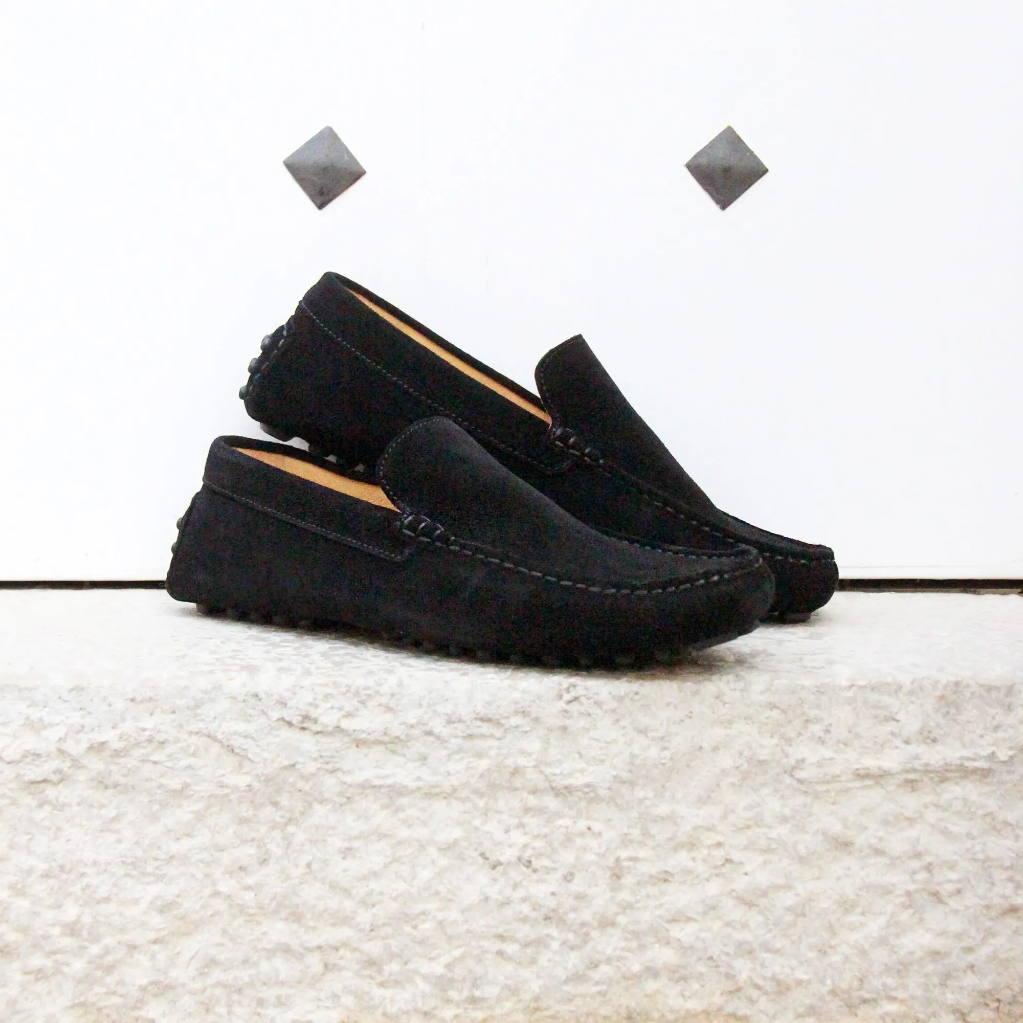 Cheap Mocassins cuir daim Homme Mocassins