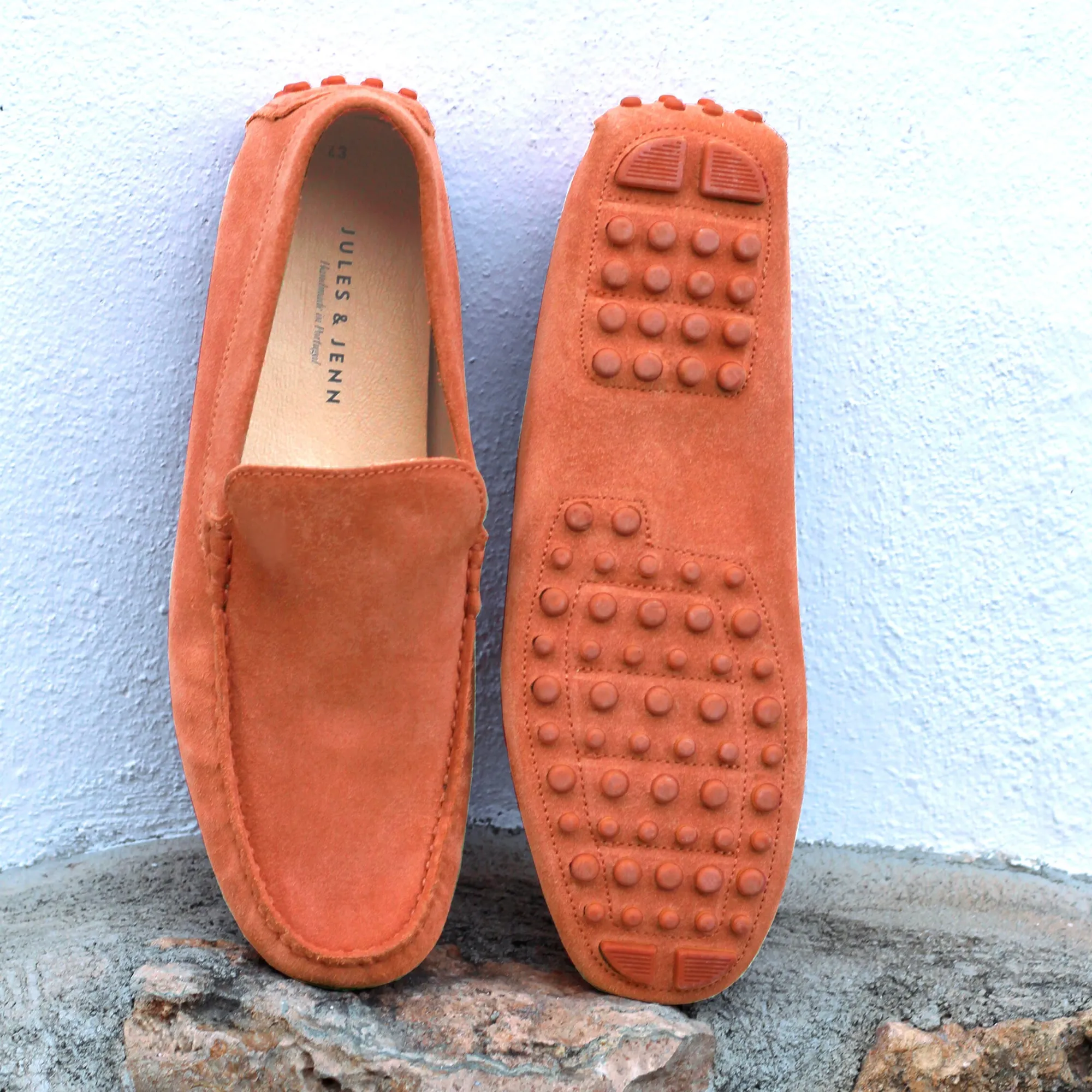 Shop Mocassins cuir daim Homme Mocassins
