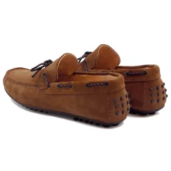 Flash Sale Mocassins tradition cuir daim Homme Fins De Série Solidaires