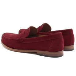 New Mocassins urbains cuir daim Homme Fins De Série Solidaires