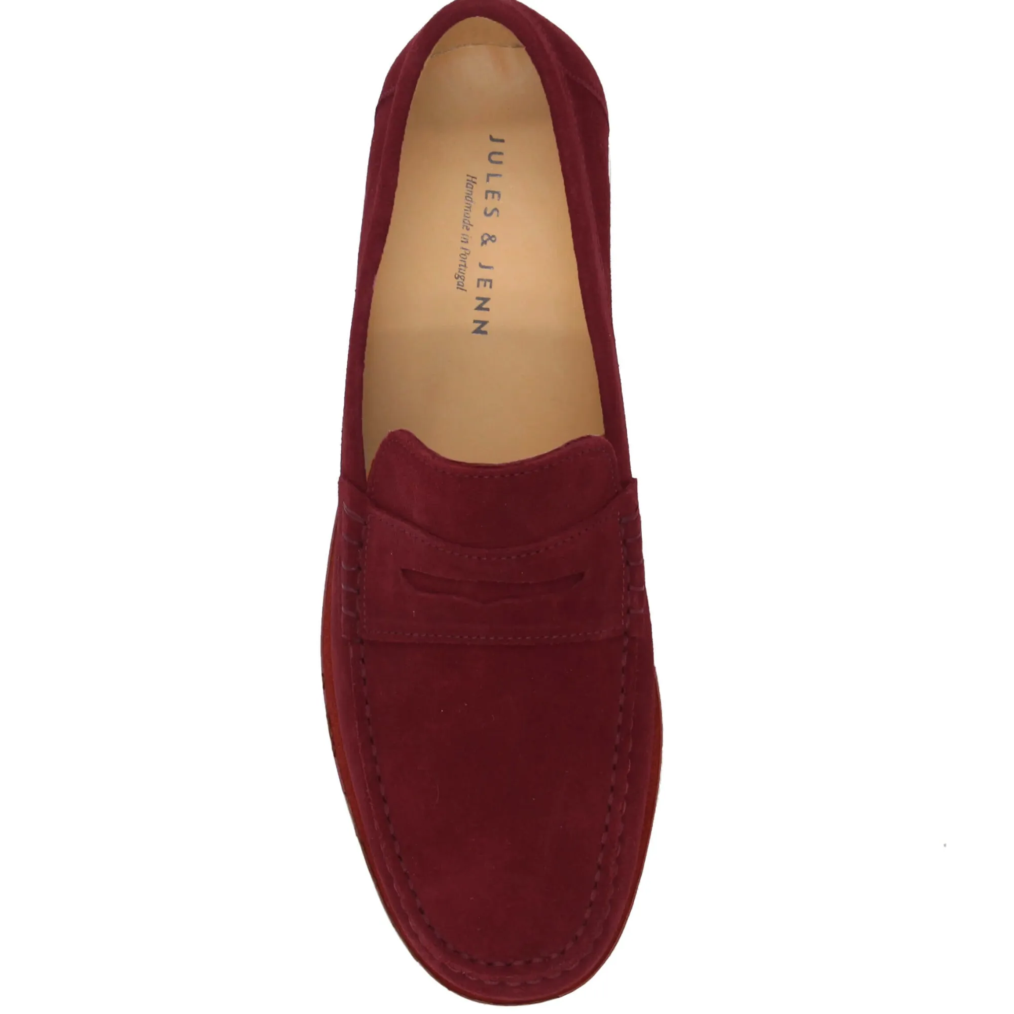New Mocassins urbains cuir daim Homme Fins De Série Solidaires