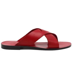 Best Mules plates cuir Femme Sandales