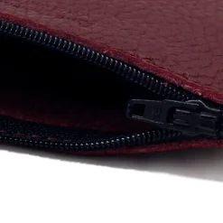 Best Sale Pochette cuir grainé upcyclé - Petit modèle Femme Dressing Recyclé|Pochettes