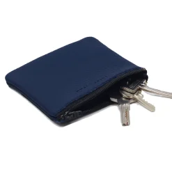 Cheap Pochette cuir upcyclé bleu royal - Petite Femme Dressing Recyclé|Pochettes