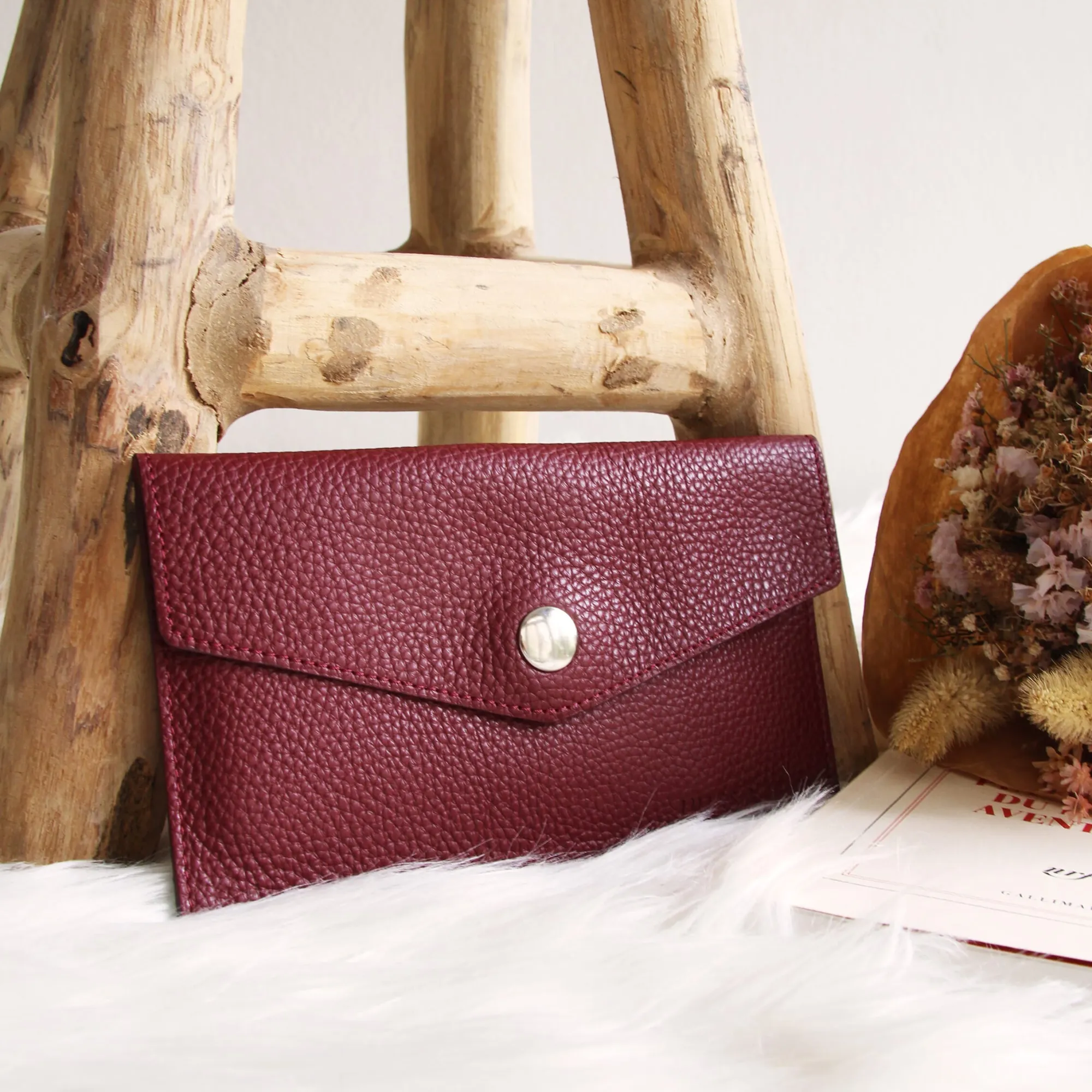 Sale Pochette enveloppe upcyclé Femme Dressing Recyclé|Pochettes