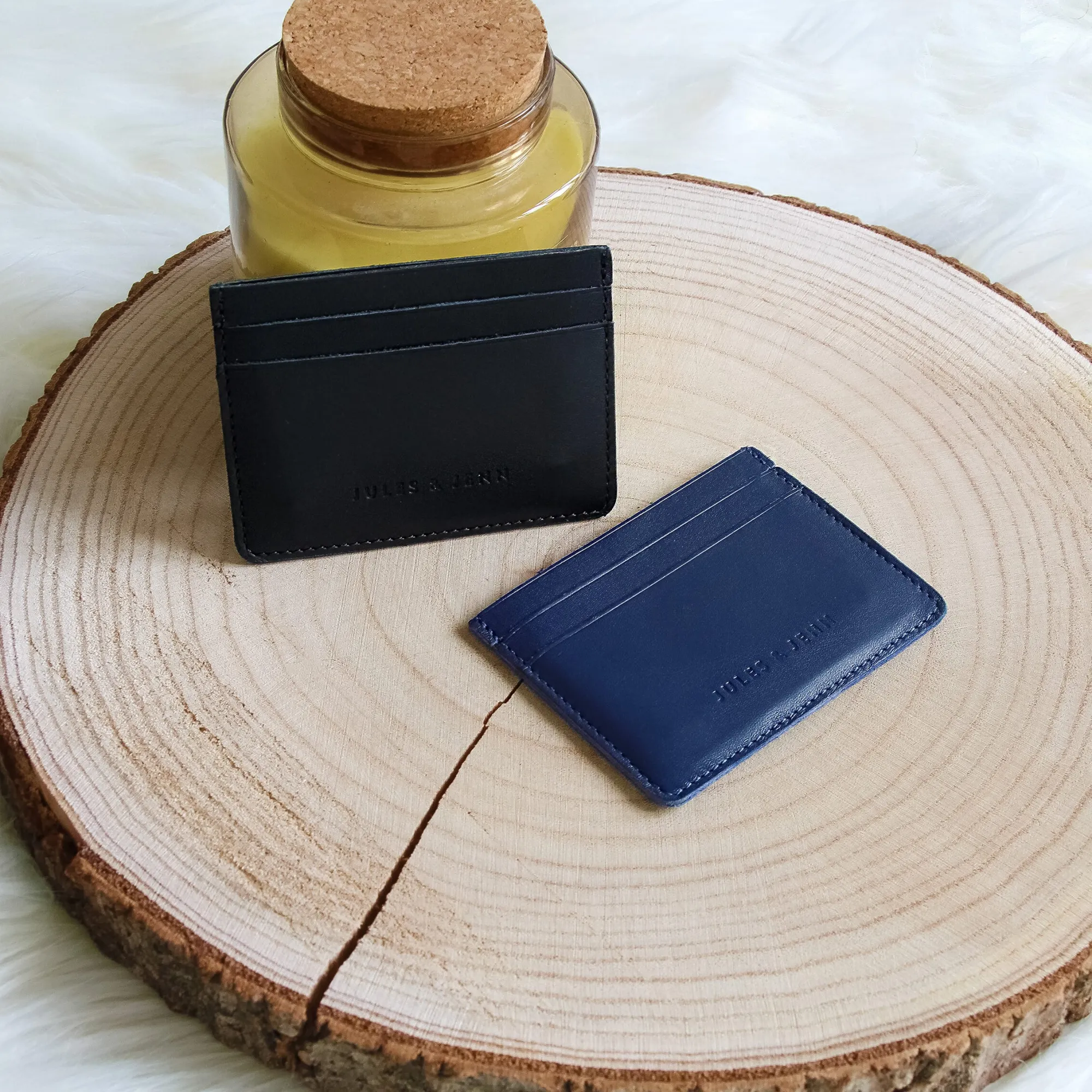 New Porte-cartes cuir upcyclé Femme Dressing Recyclé|Petite Maroquinerie
