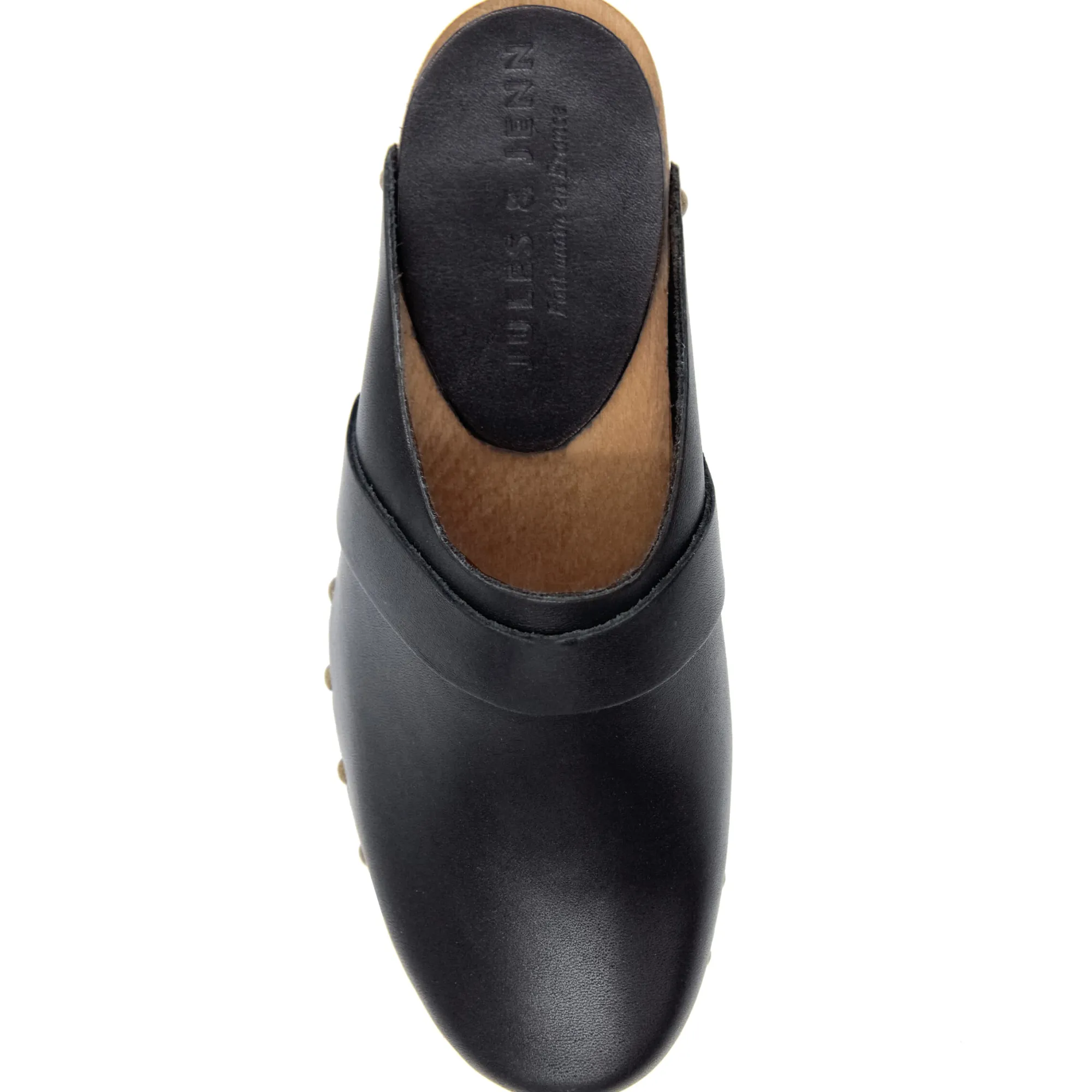 Discount Sabots bois cuir Femme Sandales