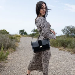 Outlet Sac bandoulière cuir Femme Sacs À Main