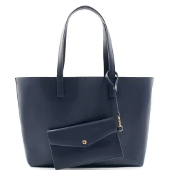 Cheap Sac cabas cuir bleu Femme Sacs À Main
