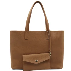 Fashion Sac cabas cuir souple grainé Femme Sacs À Main