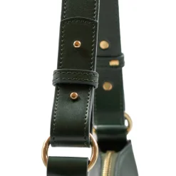 Shop Sac hobo cuir vert Femme Sacs À Main
