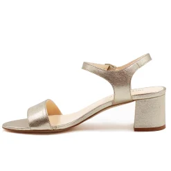 Outlet Sandales moyen talon cuir Femme Sandales