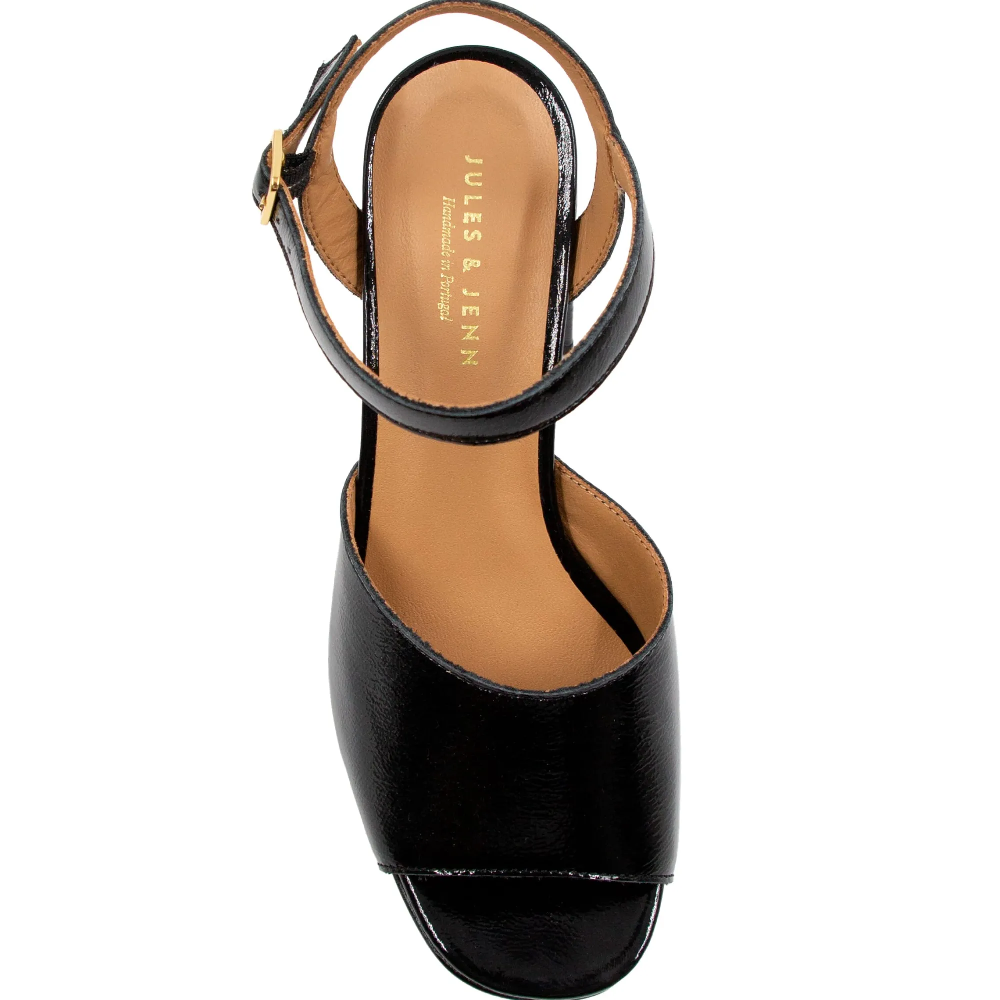 Discount Sandales plateforme cuir vernis Femme Sandales