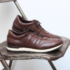 Clearance Sneakers cuir Homme Baskets