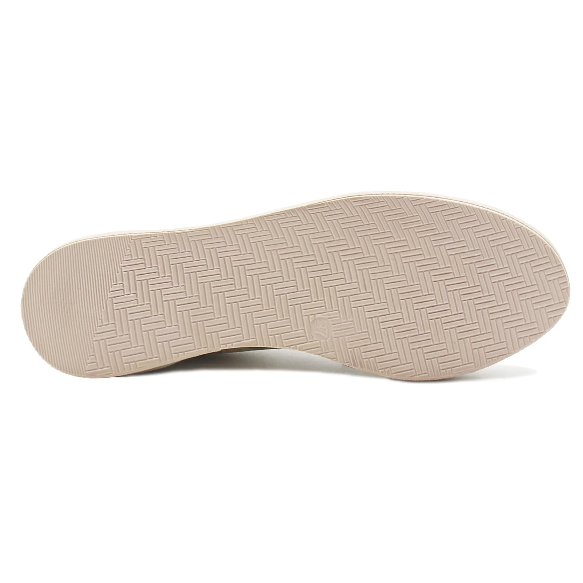 Best Tennis lacet cuir grainé métallisé Femme Baskets