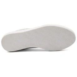 Fashion Tennis lacet cuir grainé métallisé Femme Baskets