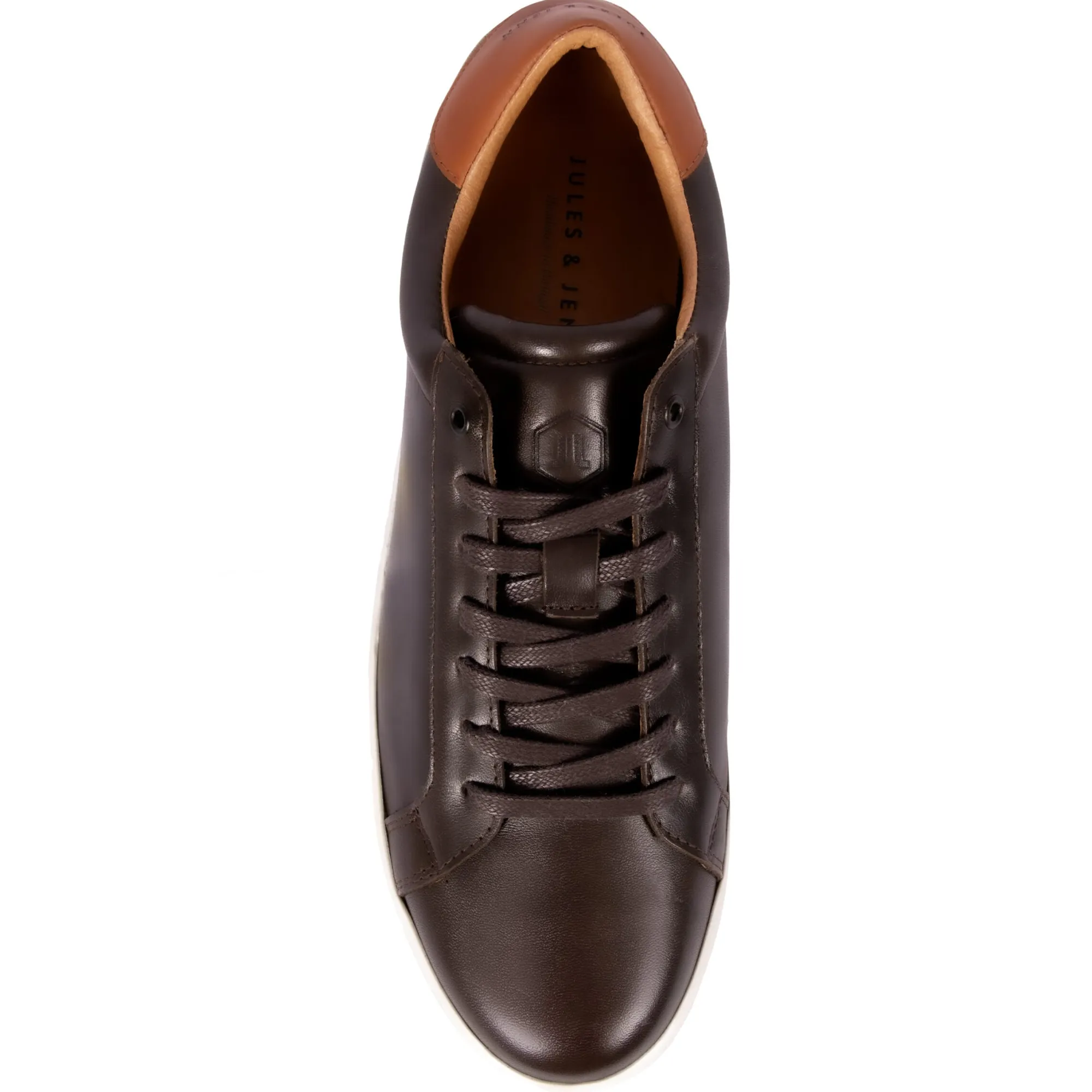 Online Tennis lacet cuir Homme Baskets