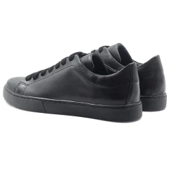 Cheap Tennis lacet cuir Femme Baskets