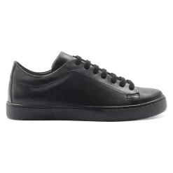 Cheap Tennis lacet cuir Femme Baskets