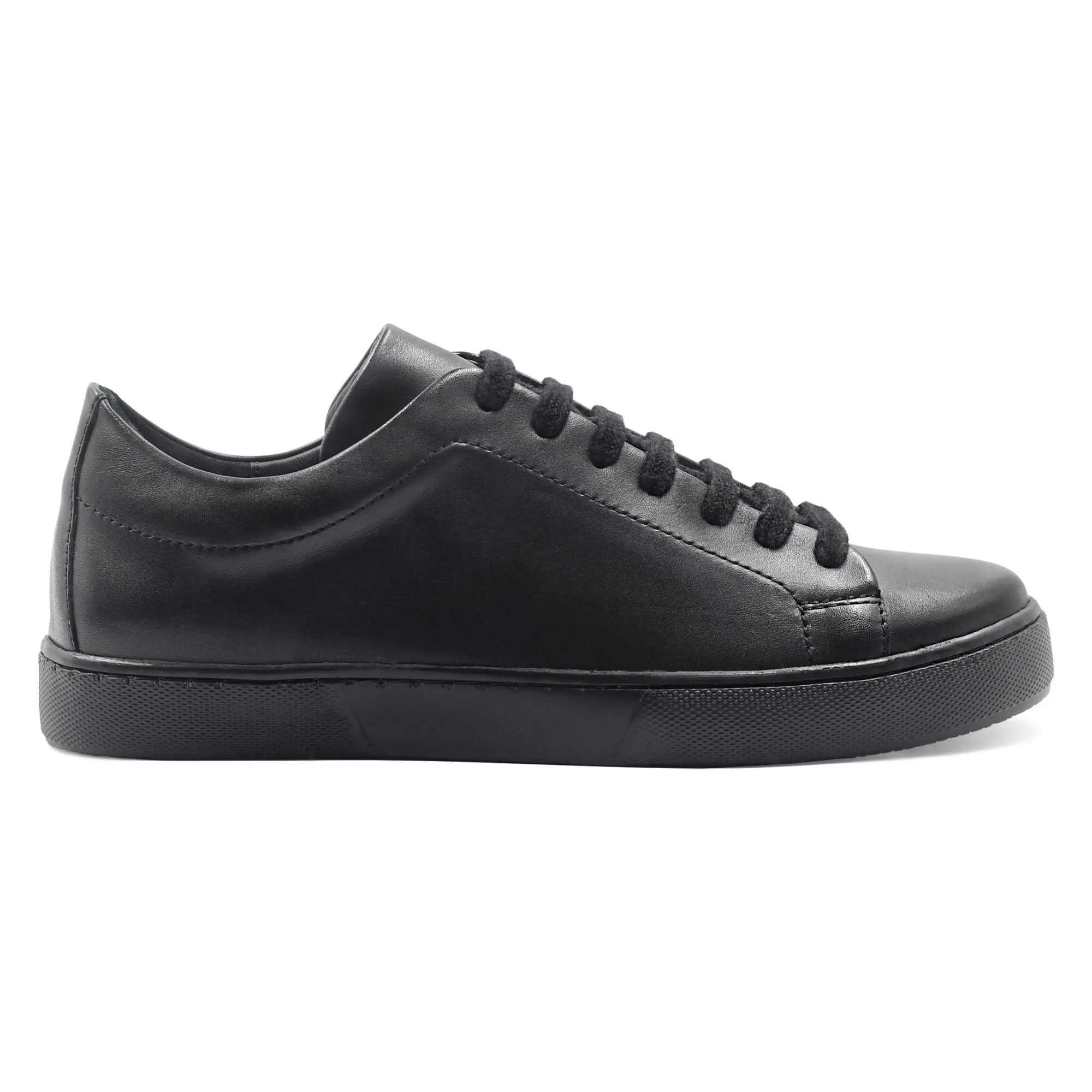 Cheap Tennis lacet cuir Femme Baskets